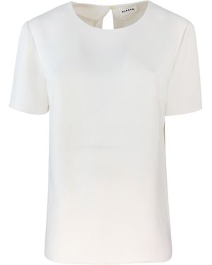 P.A.R.O.S.H. Short-Sleeved Top - White