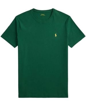 Polo Ralph Lauren Pony Embroidered Crewneck T-Shirt - Green
