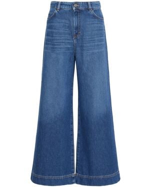 Weekend by Maxmara Ciro Logo-Patch Jeans - Blue