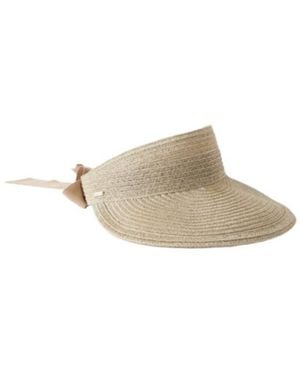 Eugenia Kim Hemp And Cotton-Blend Visor - White
