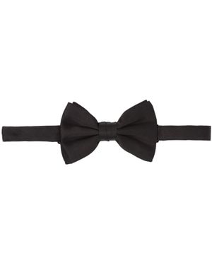 Prada Logo-Detailed Bow Tie - White