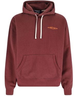Junya Watanabe Long-Sleeved Drawstring Hoodie - Red