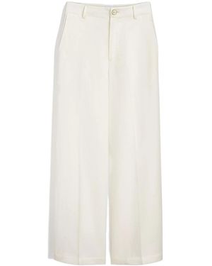 Dior Iviera Médaillon Flared Pants - White