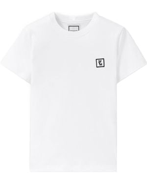 WOOYOUNGMI Logo Crew Neck T-Shirt - White