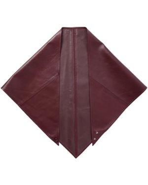 Nour Hammour Leather Headscarf - Purple