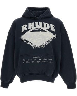 Rhude Long-Sleeved Sweatshirt - Blue