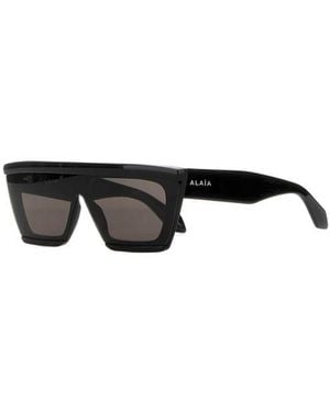 Alaïa Shield-Style Sunglasses - Multicolor