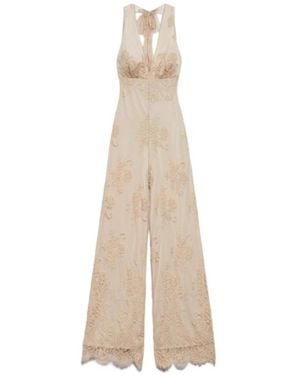 Aniye By Silva Lace Jumpsuit - Natural