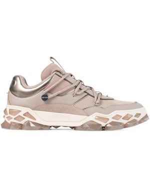 Jimmy Choo Diamond Lace-Up Trainers - Pink