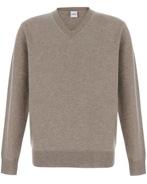 Aspesi Long-Sleeved Sweater - Gray