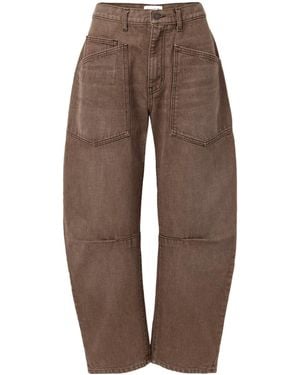 Nili Lotan Shon Skinny Jeans - Brown