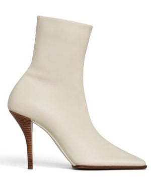 Alaïa Alaïa Soft Square Boots - White