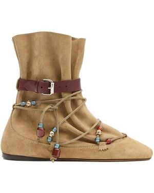 Isabel Marant Letiz Boots - Brown