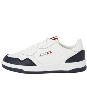 Bally Round-Toe Low-Top Casual Shoes - White