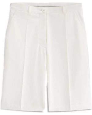 Dior Belt Loop Shorts - White