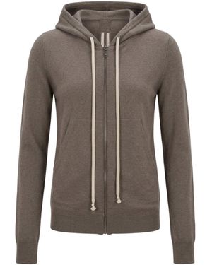 Rick Owens Solidcolor Cashmere Coat - Brown