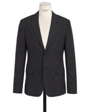 Dior Long-Sleeved Suit Jacket - Black