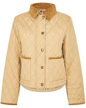Burberry Oldham Jacket - Natural