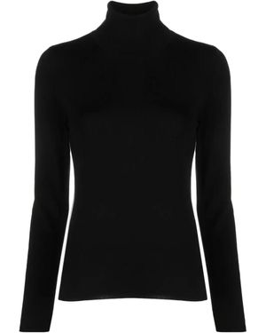 Zanone Turtleneck Knitted Jumper - Black