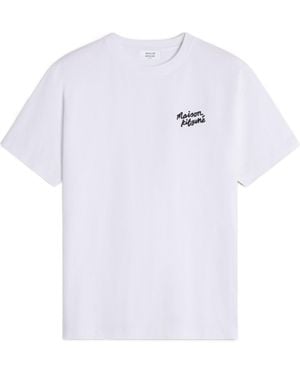 Maison Kitsuné Maison Kitsuné Handwriting Comfort T-Shirt - White