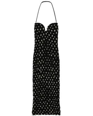 Nanushka Haylen Midi Dress - Black