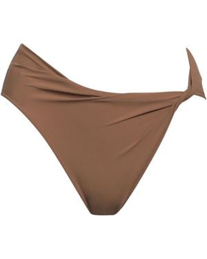 Rick Owens High-Waisted Bikinis - Brown