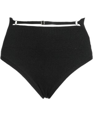Jacquemus Solid Color Shorts - Black