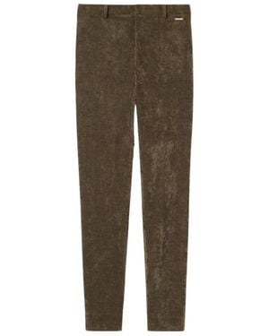 Gucci Stretch Velvet Leggings - Green