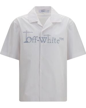 Off-White c/o Virgil Abloh Short-Sleeved Shirt - Grey