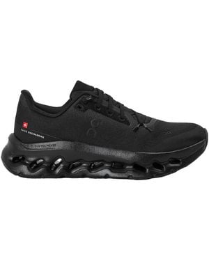 On Shoes Mesh Casual Running Shoes - Black