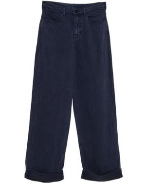 Emporio Armani J8B Cuffed Jeans - Blue