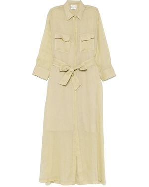 forte_forte Sheer Maxi Dress - Natural