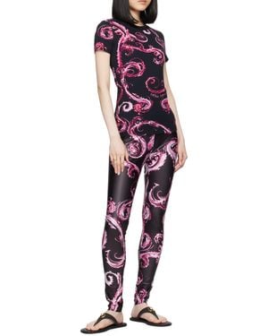 Versace Jeans Couture Chromo Couture T-Shirt - Purple
