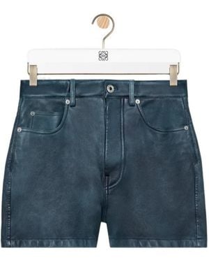 Loewe Five-Pocket Shorts - Blue