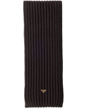 Prada Wool Scarf - Black