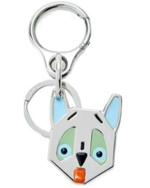 Loewe Futurist Cats Keychain - Blue