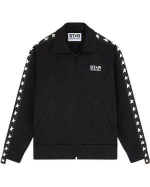 Golden Goose Star Tape Zipped Jacket - Black