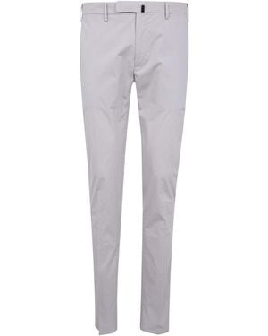 Incotex Belt-Loop Tailored Pants - Gray
