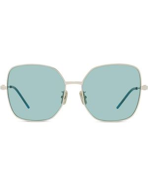 Givenchy Temple-Detail Round-Frame Sunglasses - Blue