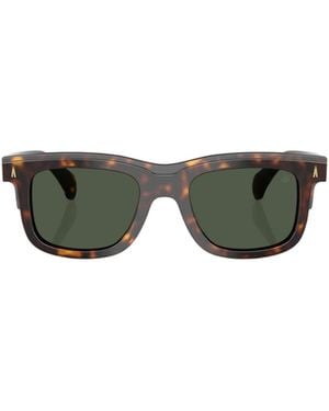 Moncler Eyewear Rectangular Frame Sunglasses - Green