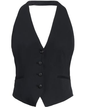 Rag & Bone Plain Colour Waistcoat - Blue