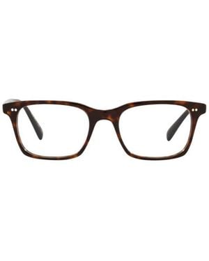Oliver Peoples Nisen Rectangular Frame Glasses - White