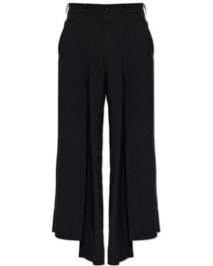 Comme des Garçons Casual Trousers With Belt Loops - Black