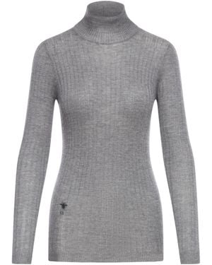 Dior Long-Sleeved Sweater - Gray