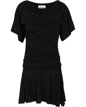 Isabel Marant Short-Sleeved Dress - Black