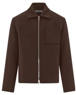 Ferragamo Cashmere-Blend Blouson - Brown