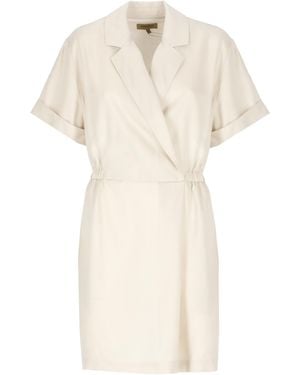 Woolrich Elasticated Waist Dress - White