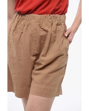 Woolrich Elasticated-Waist Shorts - Brown