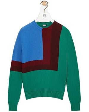 Loewe Long-Sleeved Sweater - Green