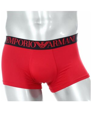 Emporio Armani Logo Underwear - Red